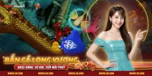 Bắn cá Long Vương Winvn với boss rồng cùng các mục tiêu cá dưới biển trên màn bắn