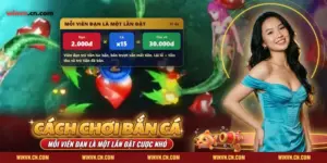 Cách chơi bắn cá Winvn với phép nhân mức đạn và hệ số cá đặt trên màn chơi bắn cá